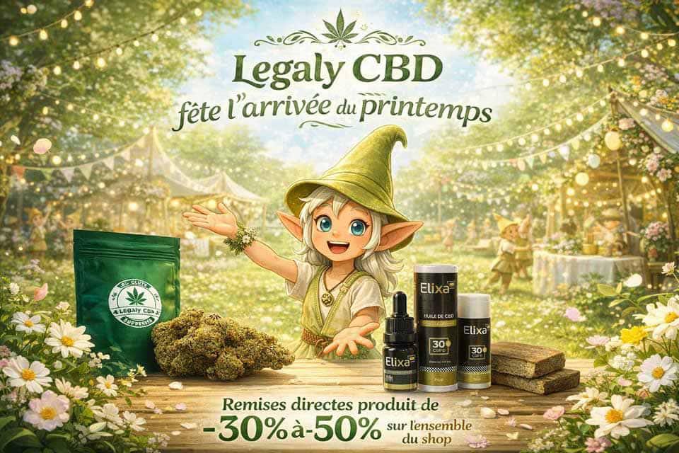 Legaly CBD fête le Printemps