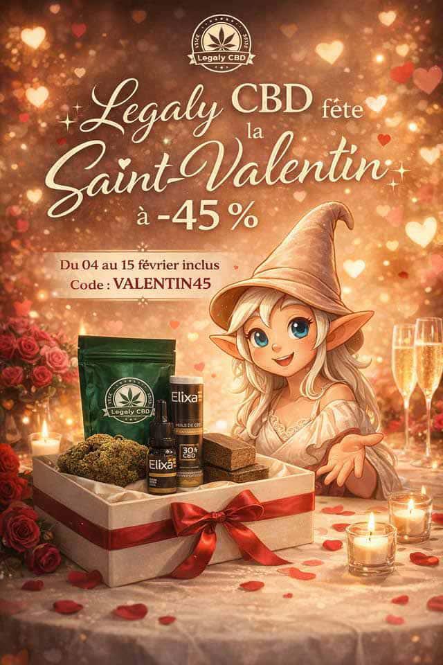 Legaly CBD fête la Saint Valentin