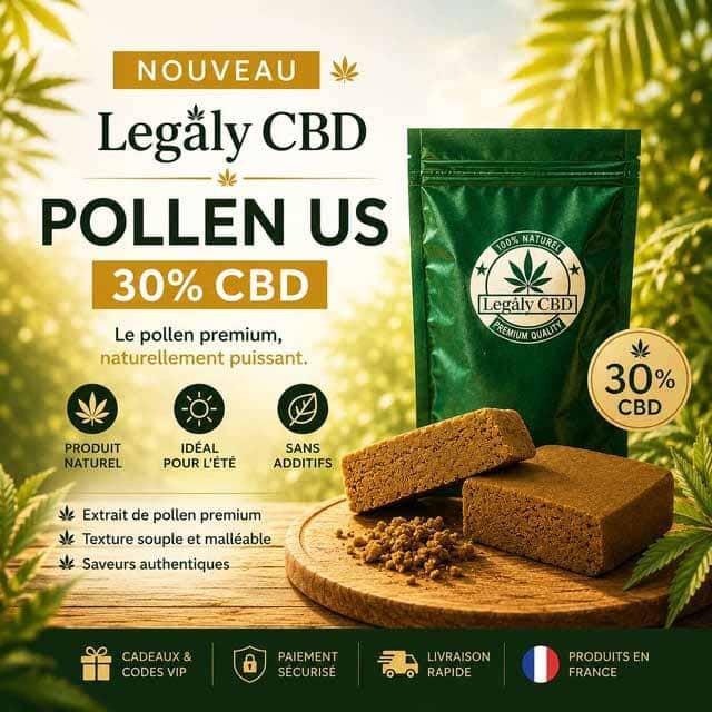 Pollen US 30% CBD legaly CBD