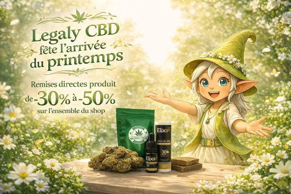 Legaly CBD fête le Printemps