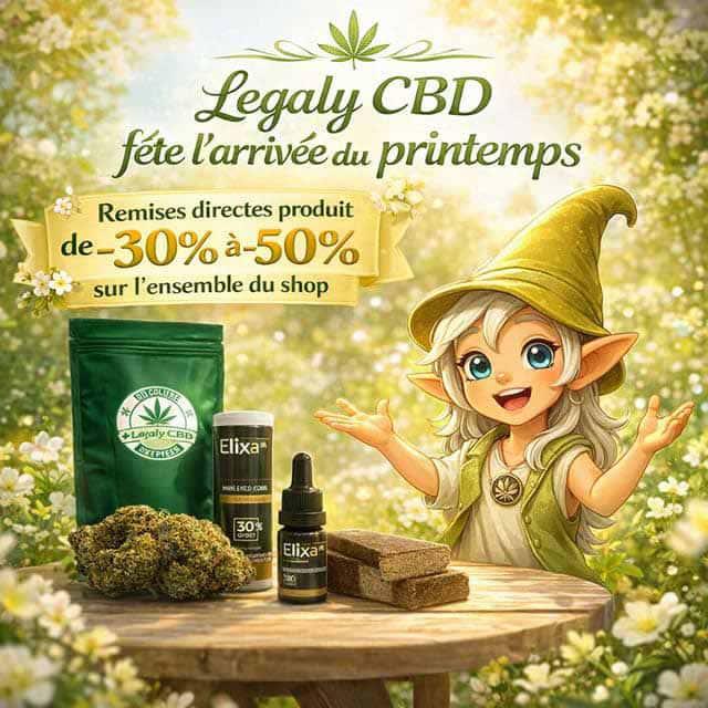 Legaly CBD fête le Printemps